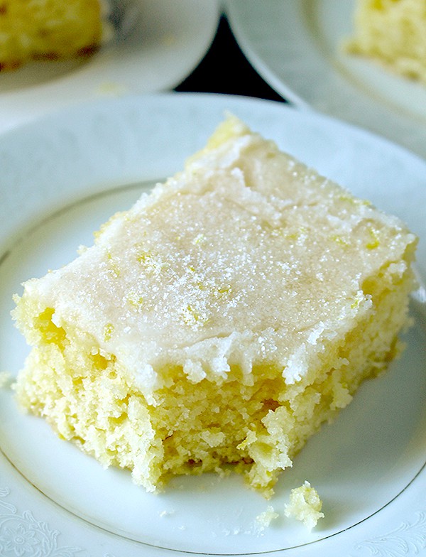 Lemon Buttermilk Sheetcake 