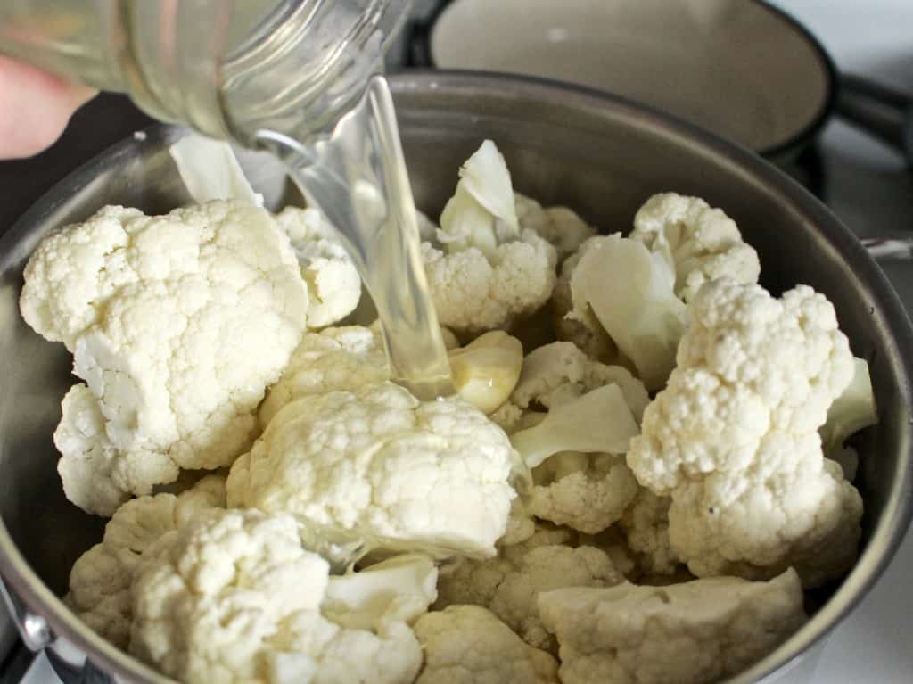 Easy Mashed Cauliflower 