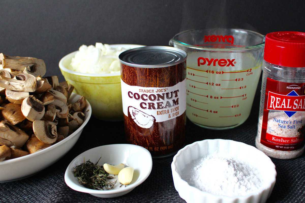 Healthy Cream of Mushroom Real Food with Jessica