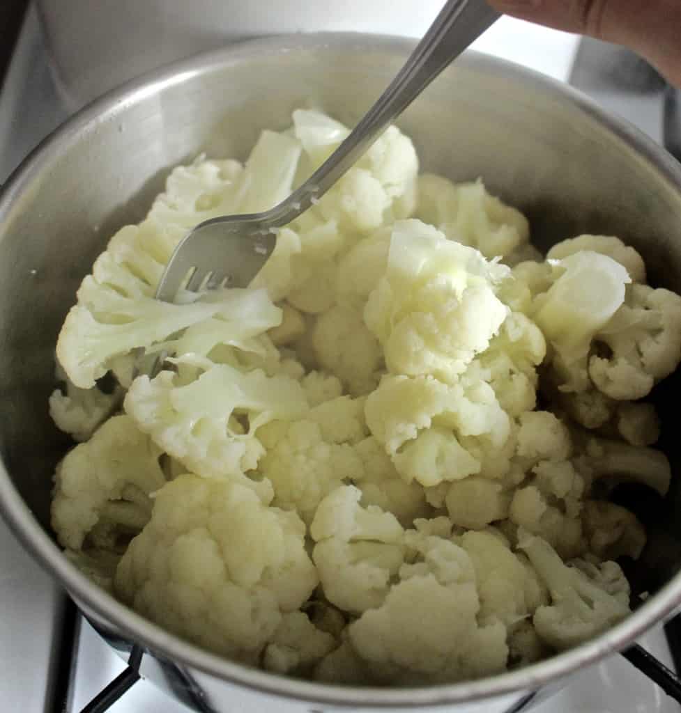 Easy Mashed Cauliflower 