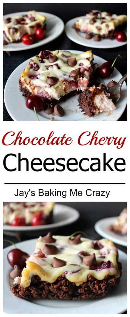 Chocolate Cherry Cheesecake 