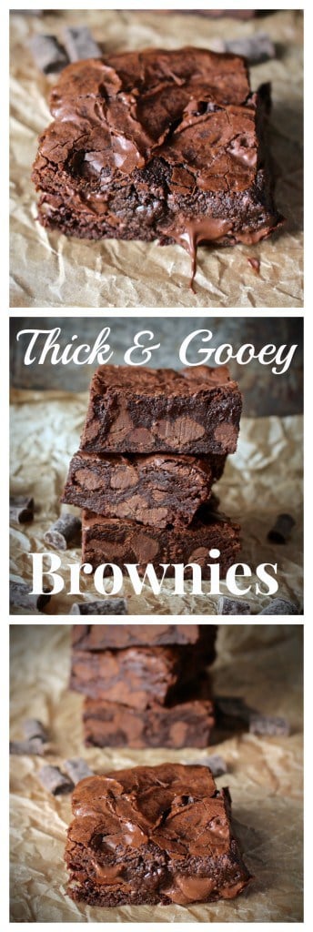 Thick and Gooey Brownies