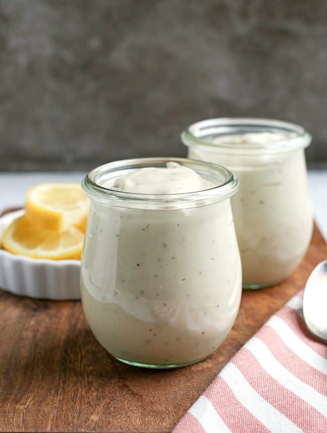 Easy Paleo Caesar Dressing Real Food with Jessica