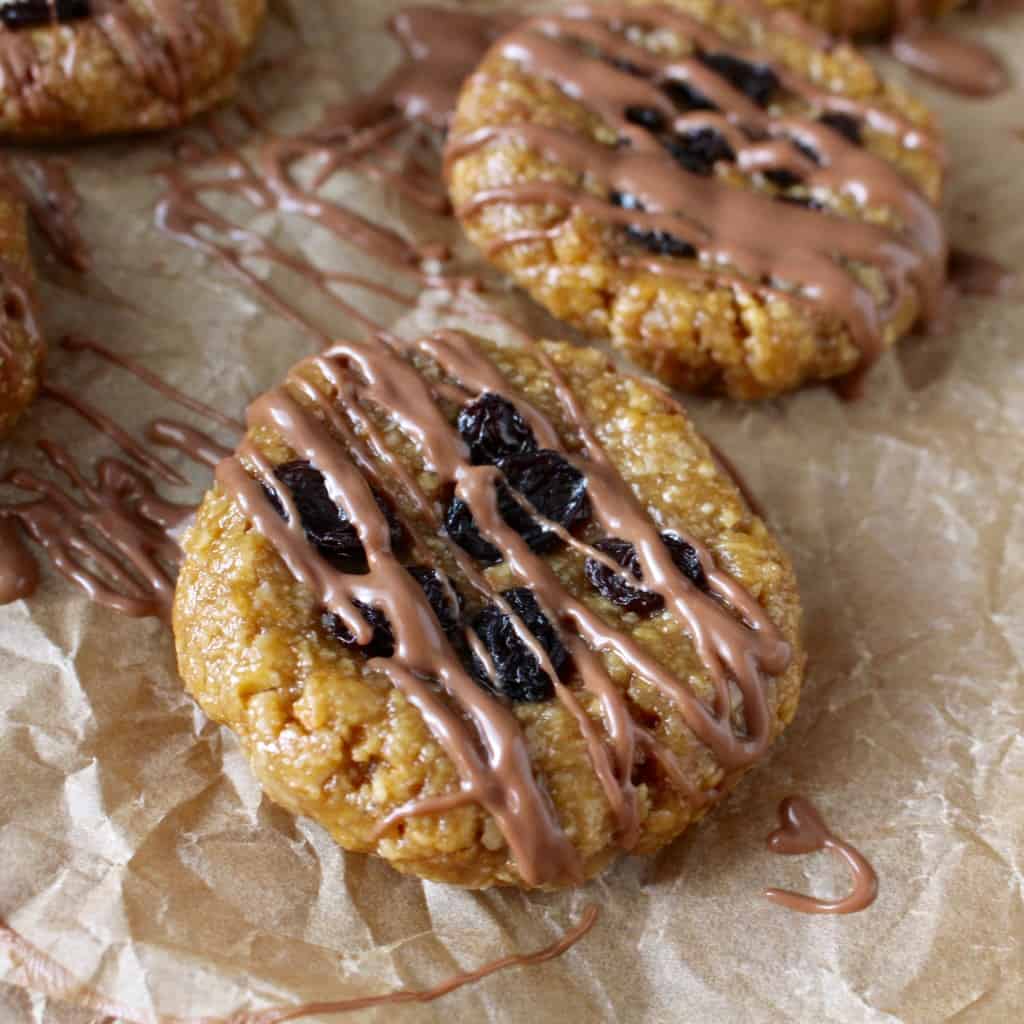 No Bake Granola Cookies