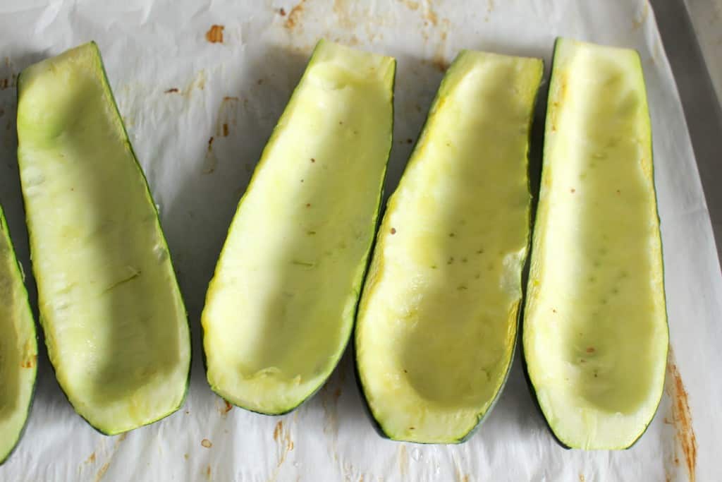 Paleo Taco Stuffed Zucchini 