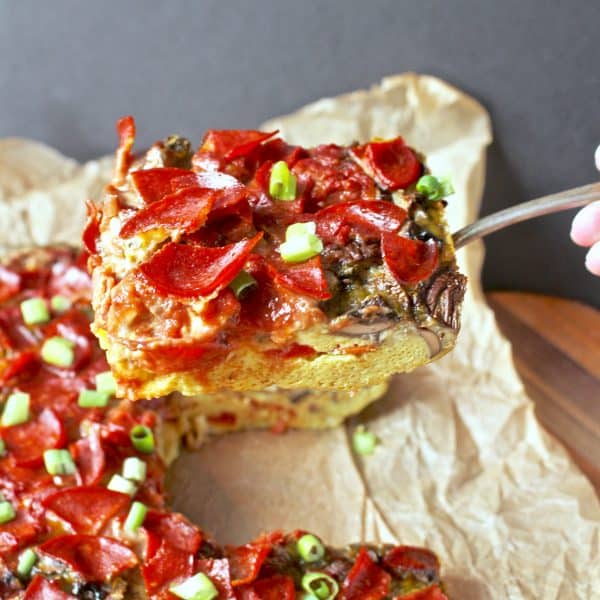 Breakfast Pizza Quiche