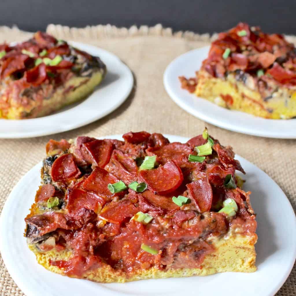 Breakfast Pizza Quiche (paleo)