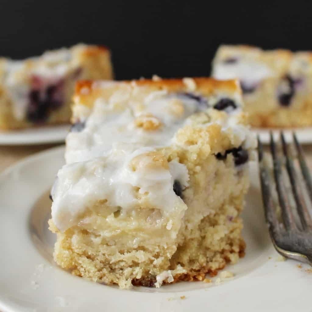 Blueberry Cream Cheese Coffee Cake 