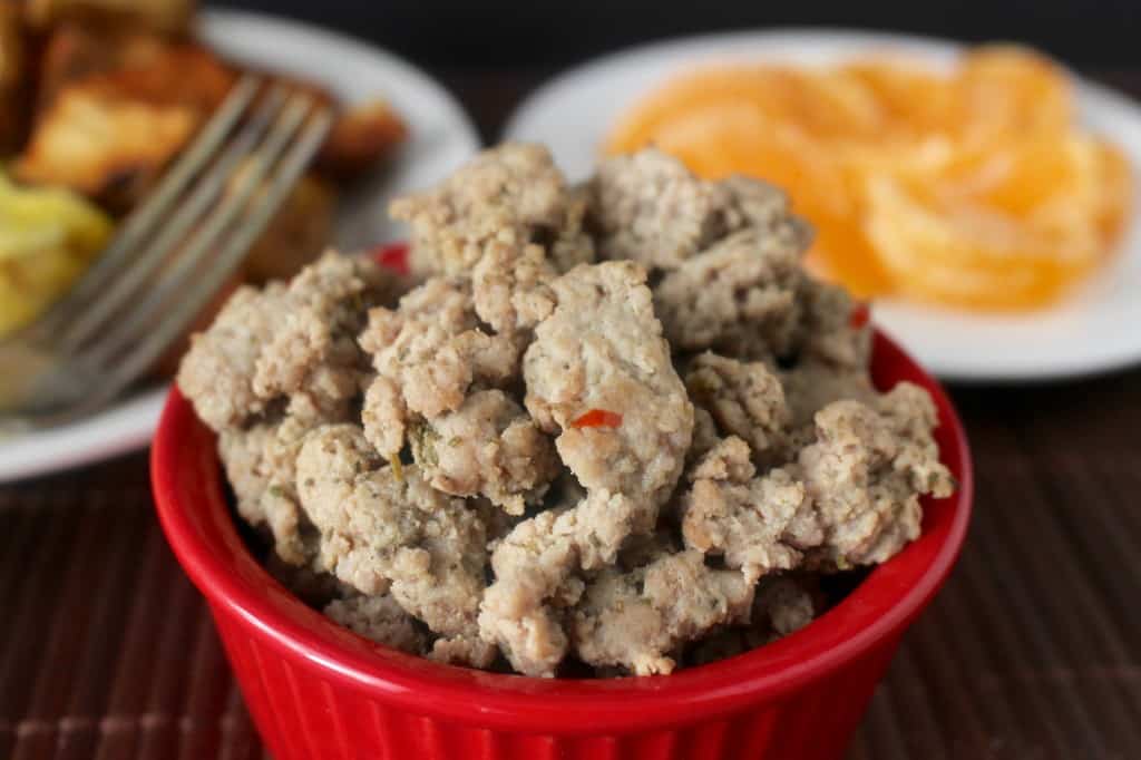 Paleo Chicken Breakfast Sausage