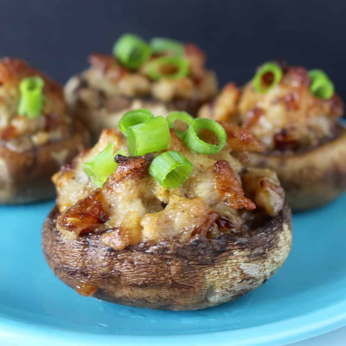 Chipotle Stuffed Mushrooms