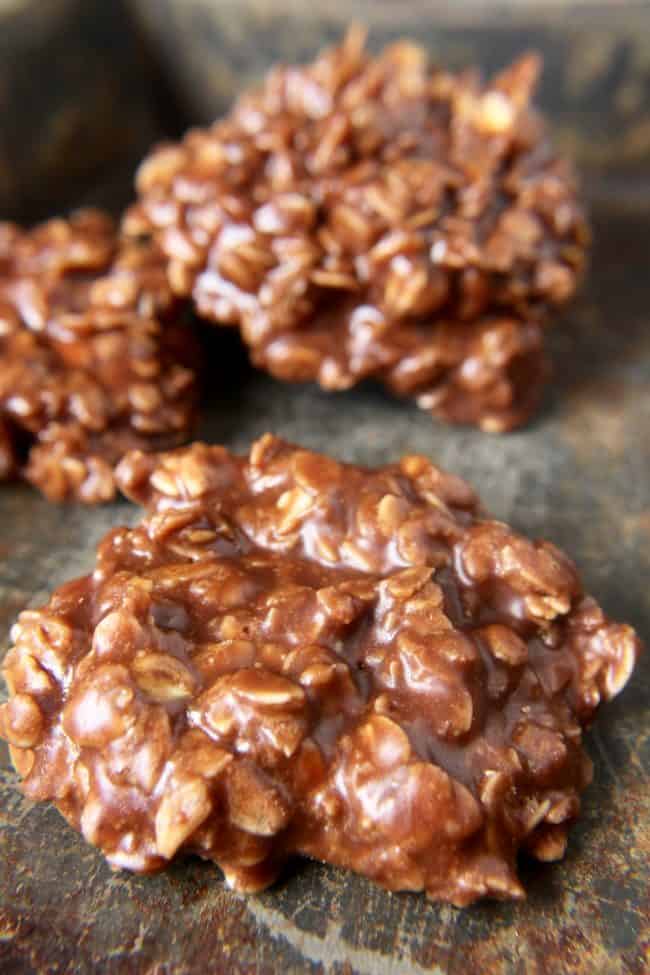 Coconut Oil No-Bake Cookies - Real Food with Jessica