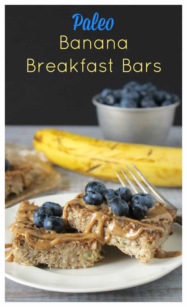 Paleo Banana Breakfast Bars