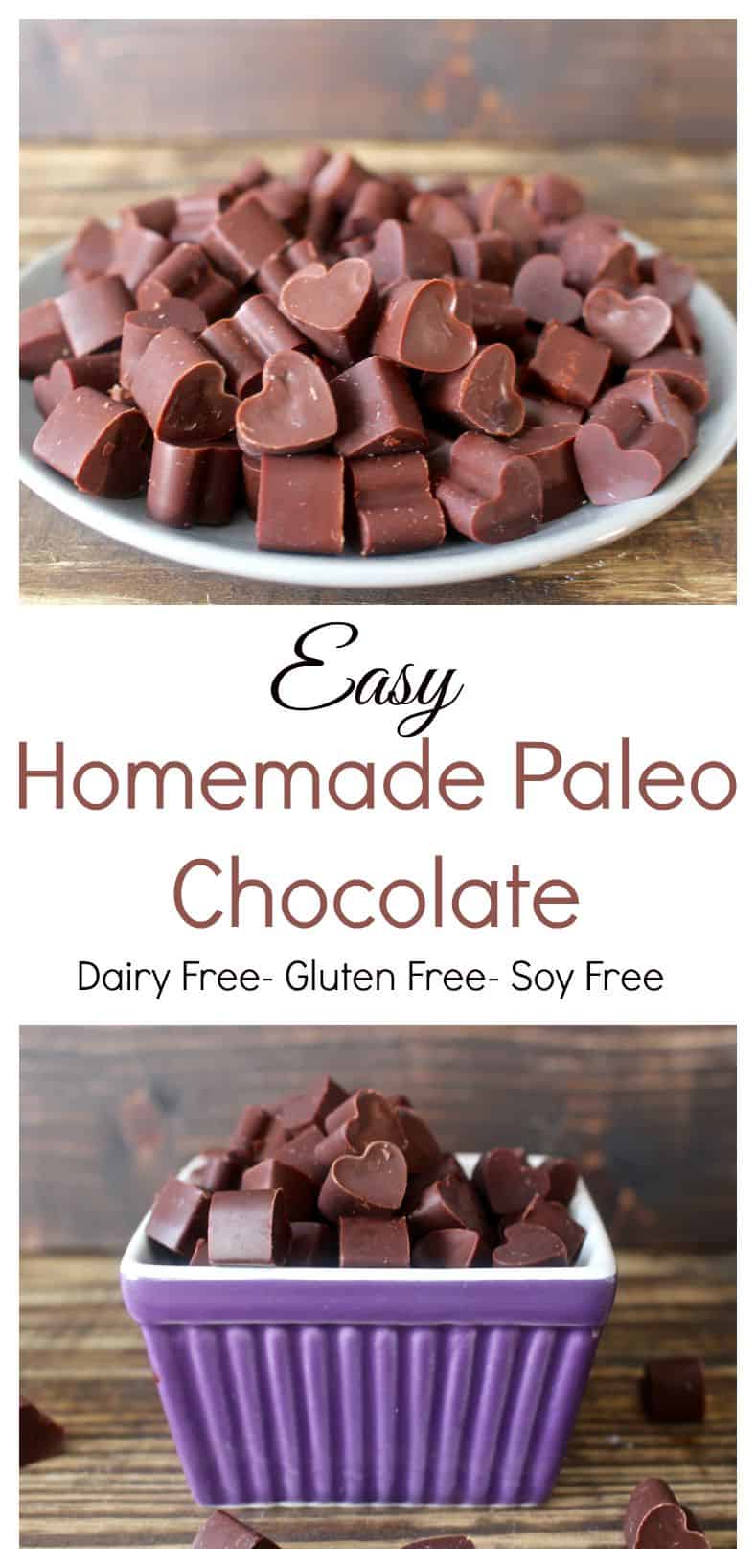 Easy Homemade Paleo Chocolate