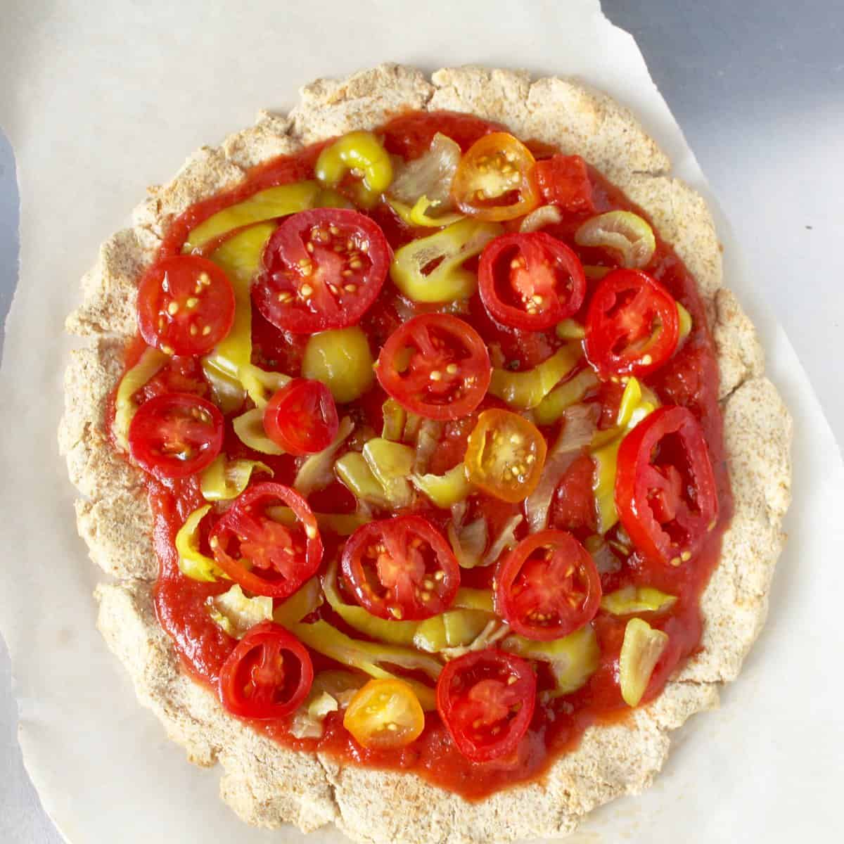 Paleo Coconut Flour Pizza Crust