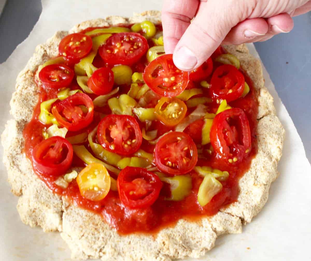 Paleo Coconut Flour Pizza