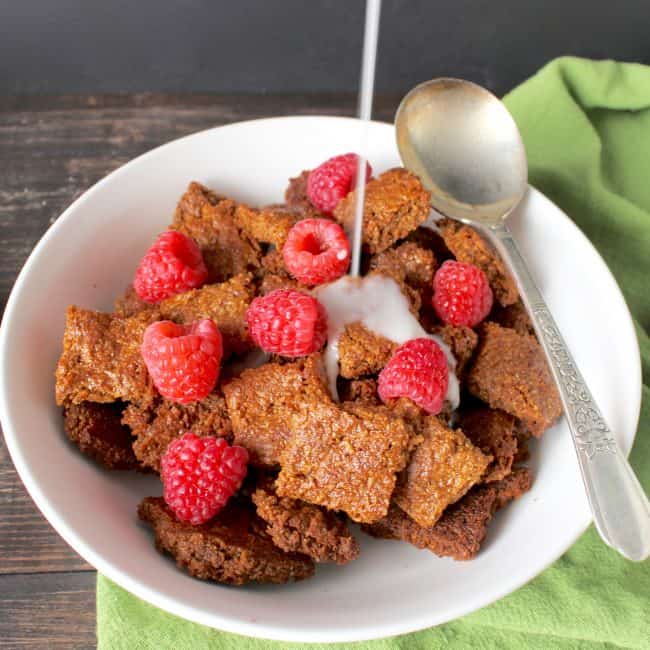 Paleo Cracklin Oat Bran Cereal Real Food with Jessica