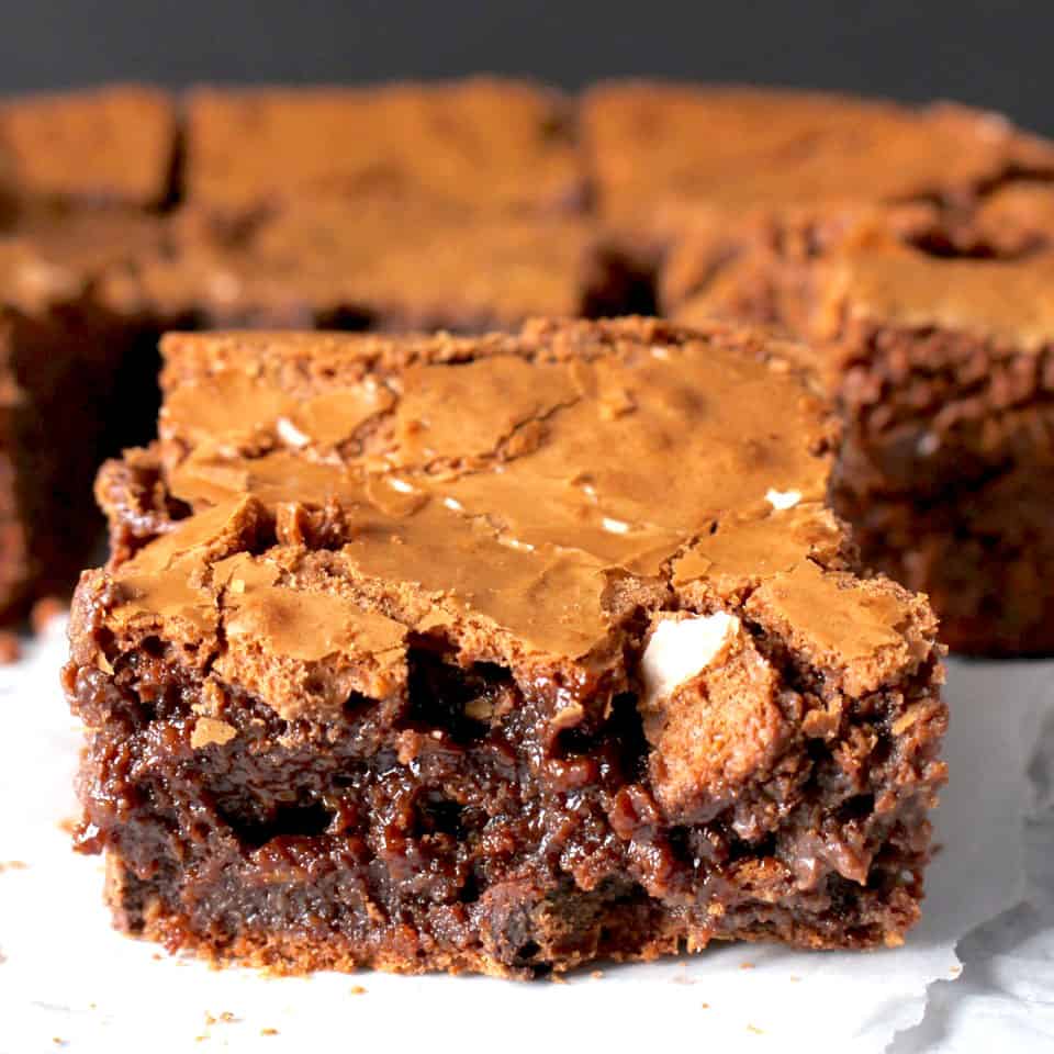 Coconut Oil Brownies 