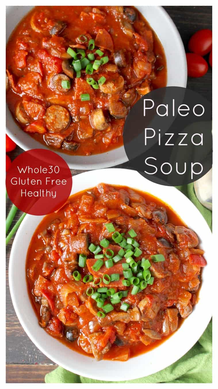 Paleo Pizza Soup