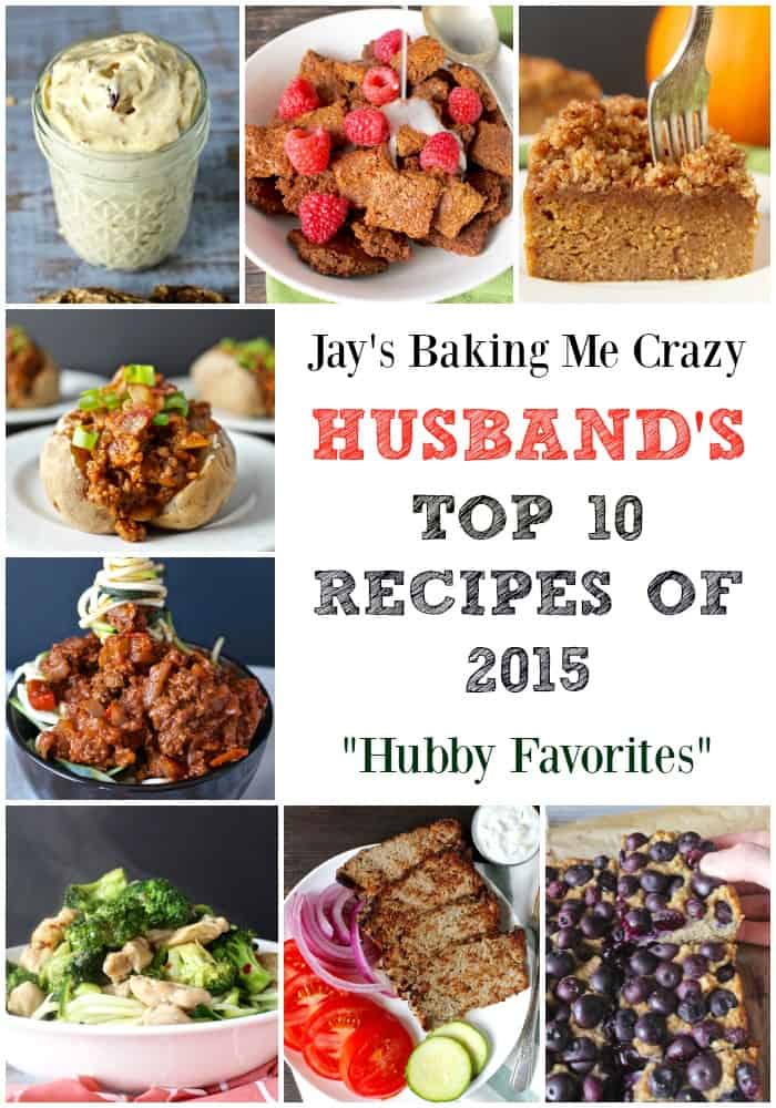 Husband's Favorite Recipes of 2015