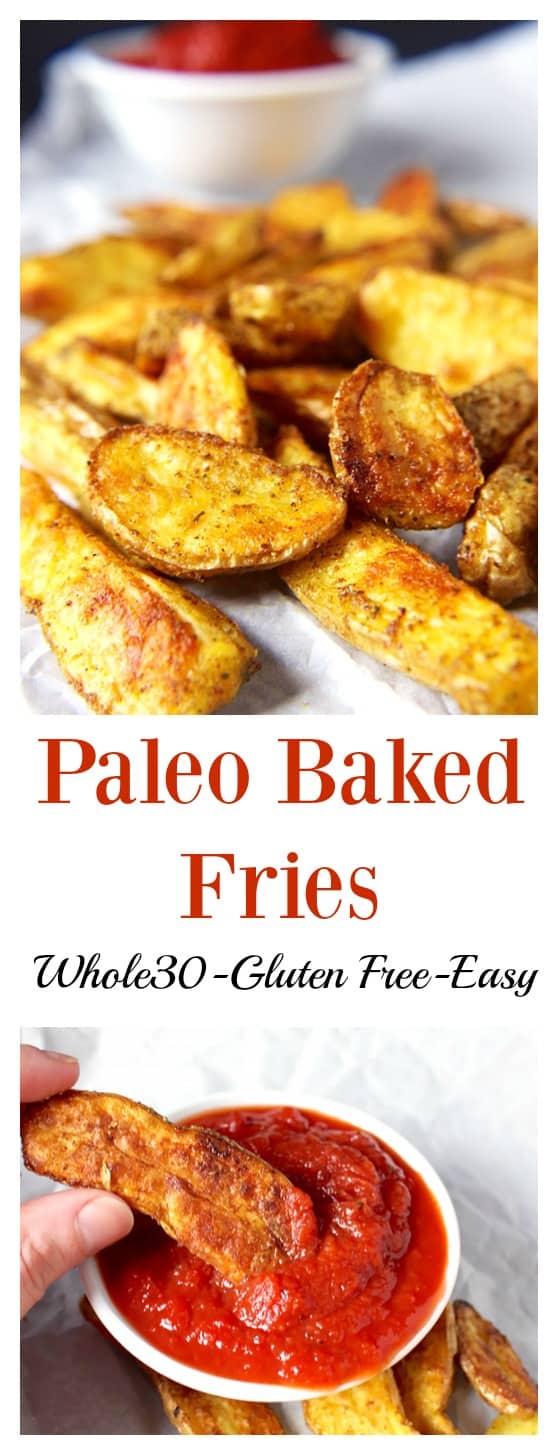 Paleo Baked Fries 