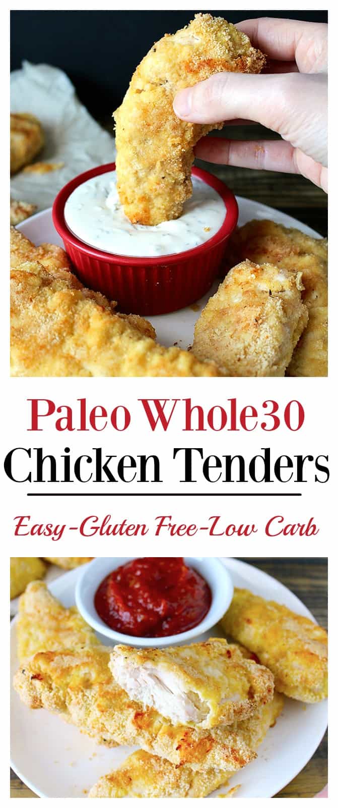 Paleo Whole30 Chicken Tenders 