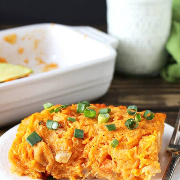 Paleo Buffalo Chicken Casserole