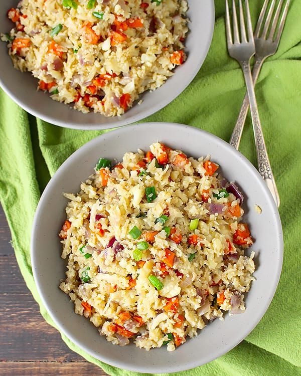 Paleo Cauliflower Fried Rice 