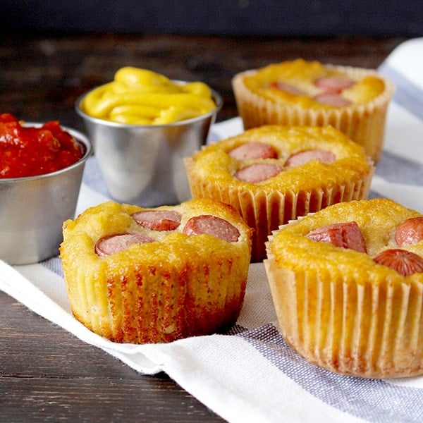 Paleo Corn Dog Muffins 