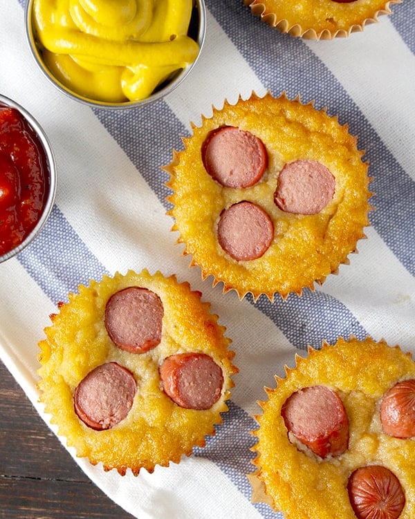 Paleo Corn Dog Muffins 