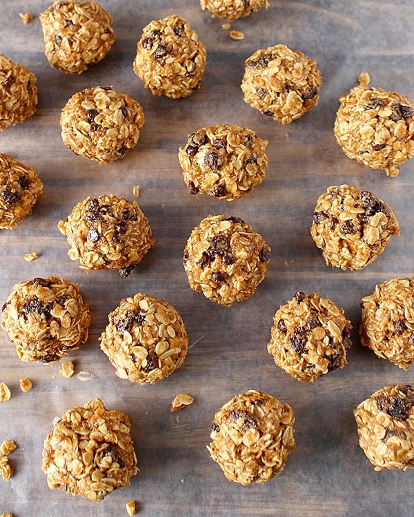 Peanut Butter Oatmeal Balls