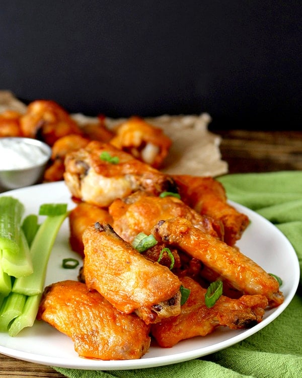 Baked Buffalo Wings 