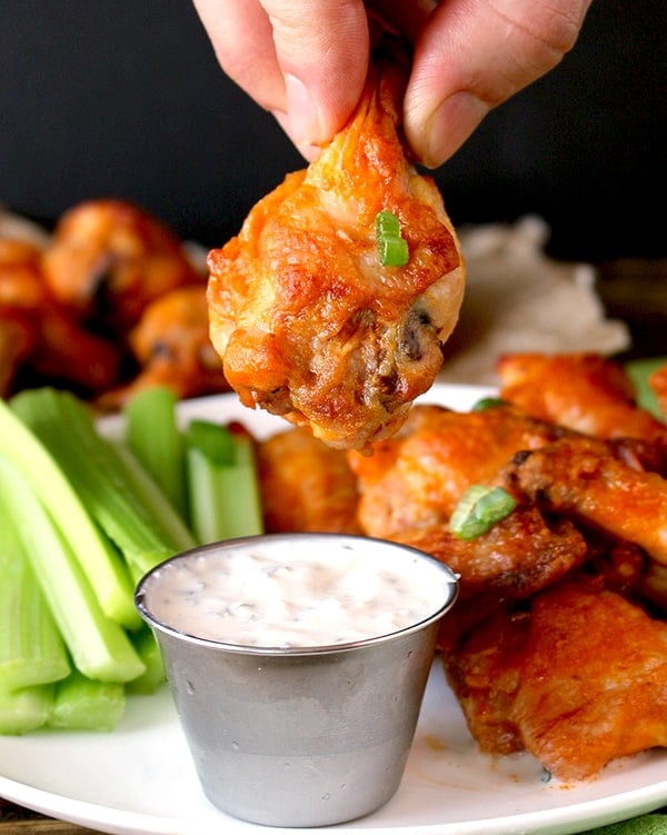 Baked Buffalo Wings 