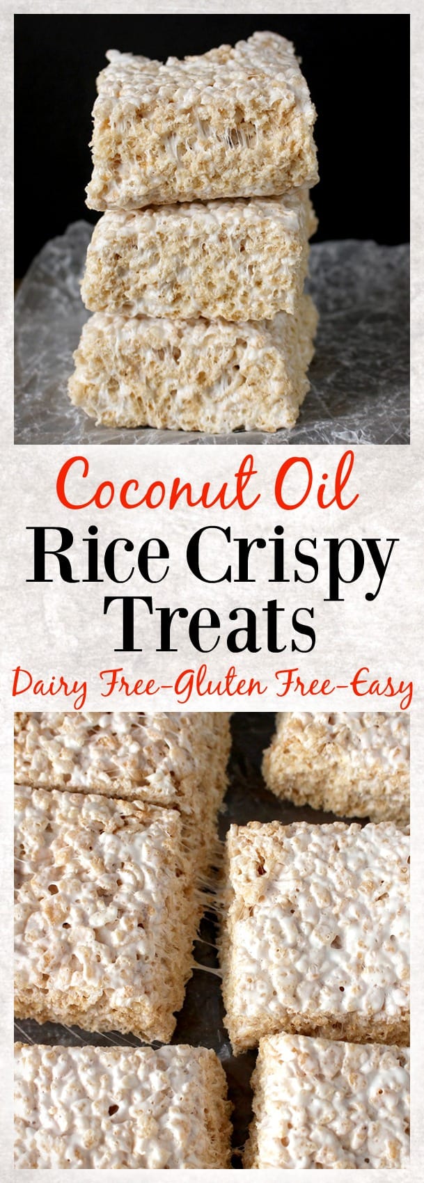 Coconut Oil Rice Crispy Treats