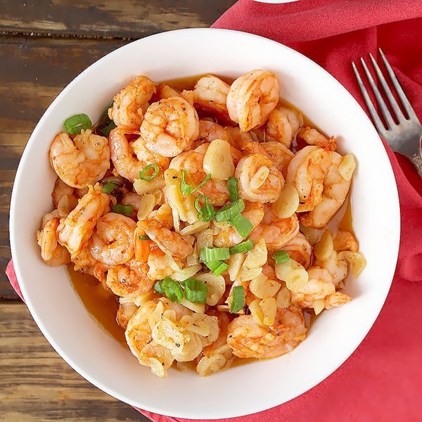 Garlicky Shrimp