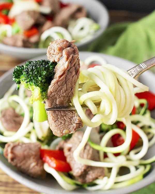 Paleo Ginger Beef Stir-Fry