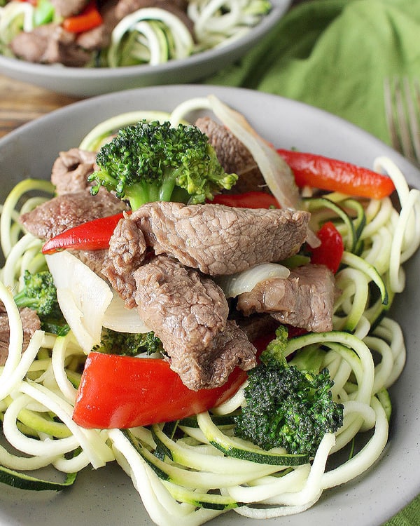 Paleo Ginger Beef Stir-Fry