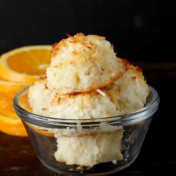 Paleo Creamsicle Macaroons 