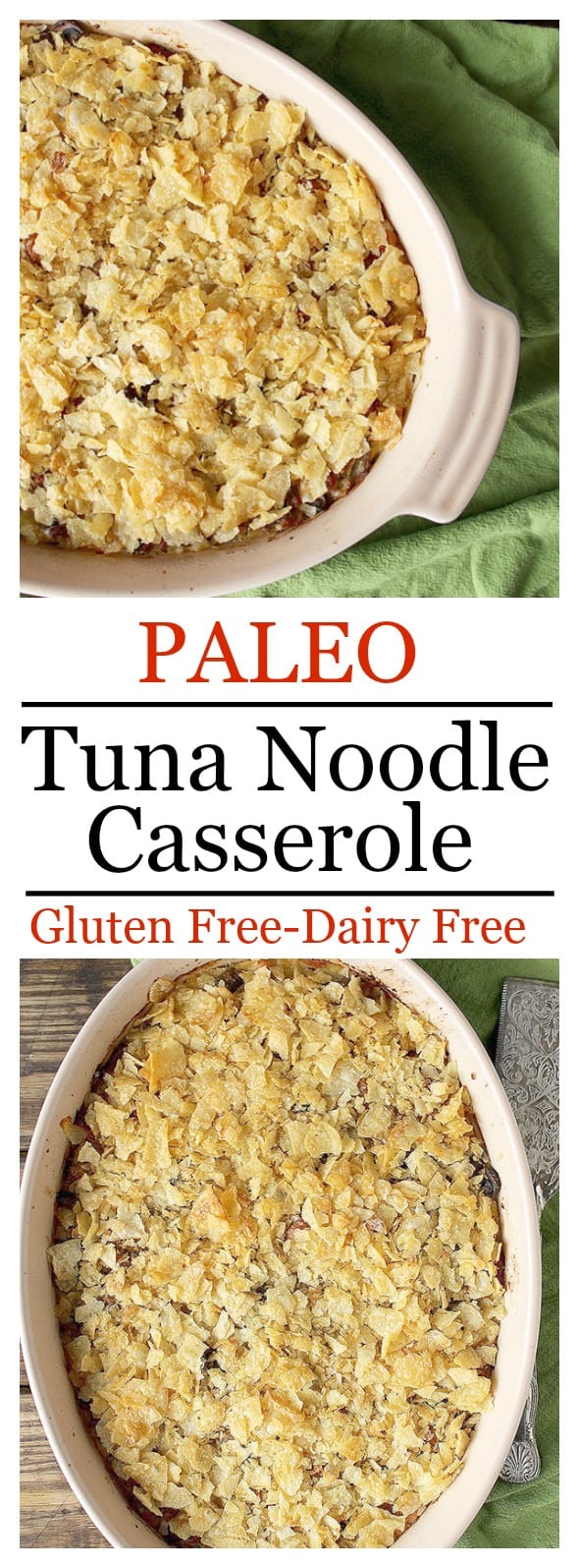 Paleo Tuna Noodle Casserole 