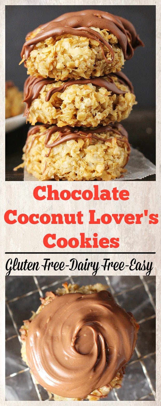 Chocolate Coconut Lover's Cookies