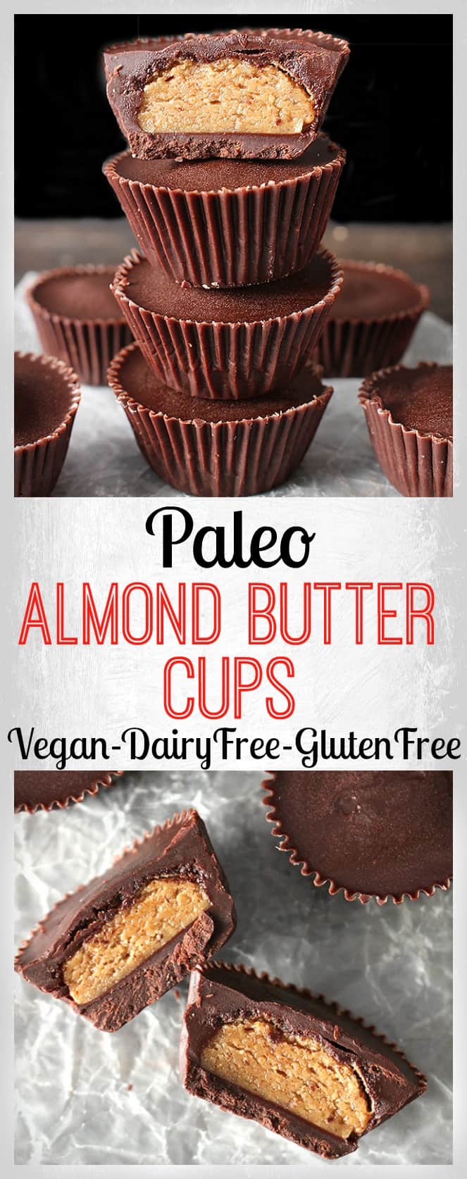 Paleo Almond Butter Cups 