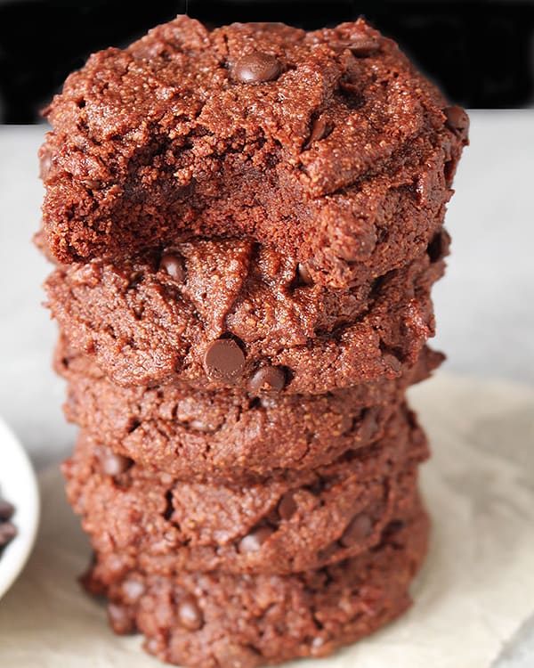 Paleo Double Chocolate Cookies 