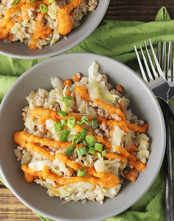 Paleo Egg Roll in a Bowl 