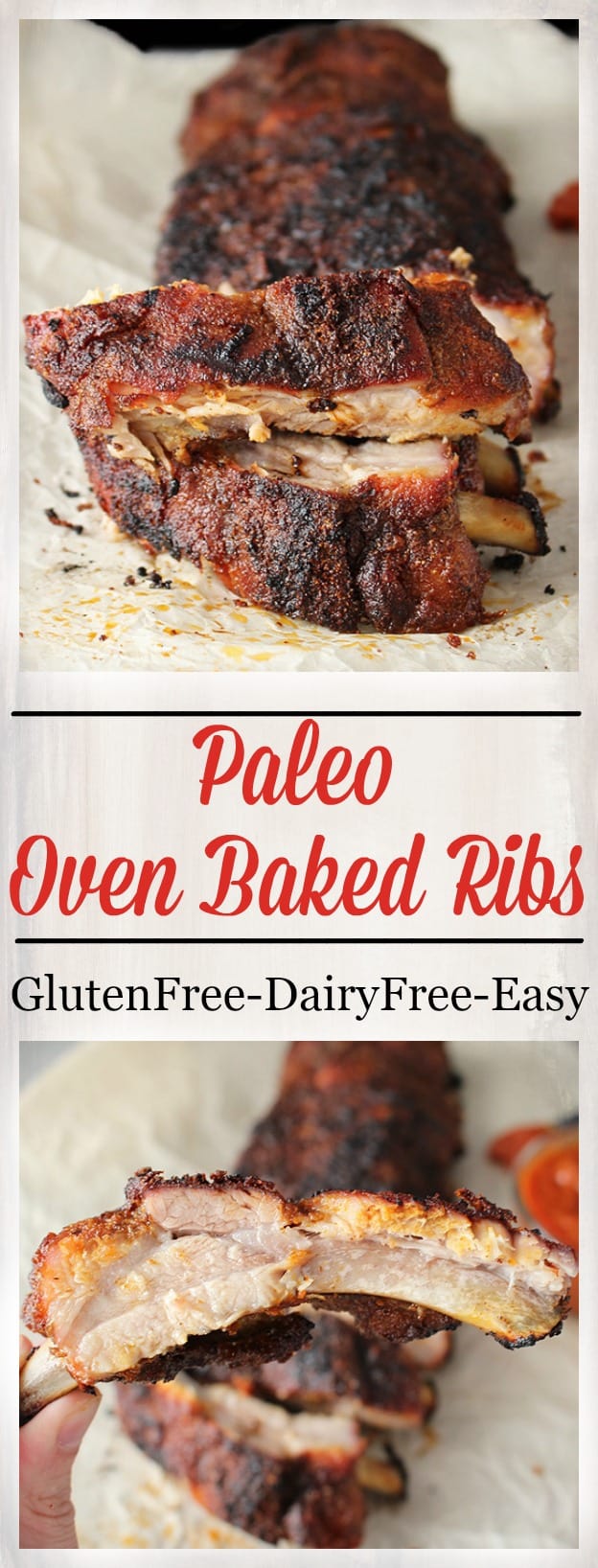 Paleo Oven Baked Ribs 