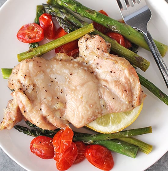 Paleo Whole30 Sheet Pan Chicken 