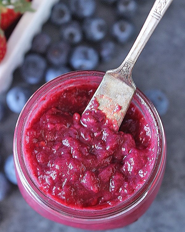 Easy 2 Ingredient Paleo Jam