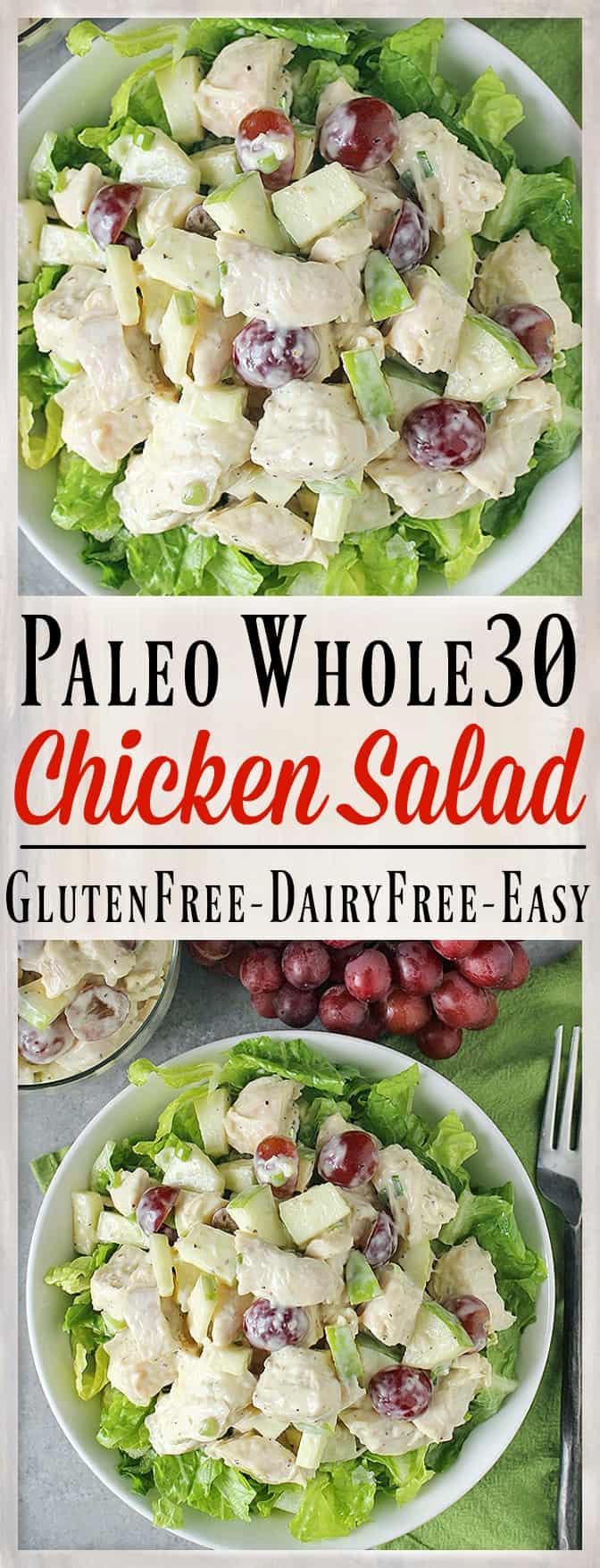 Paleo Whole30 Chicken Salad