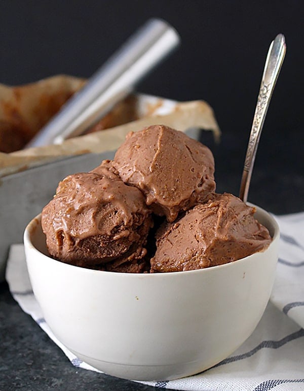 Paleo Chocolate Almond Butter Ice Cream