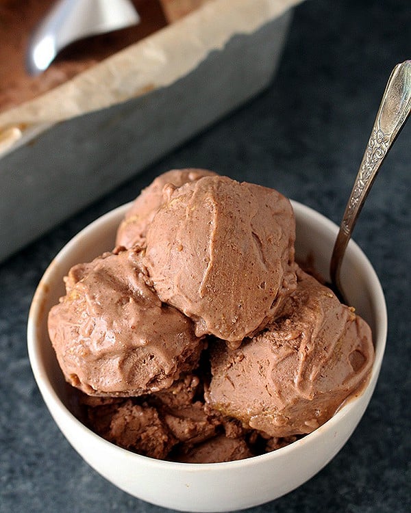 Paleo Chocolate Almond Butter Ice Cream