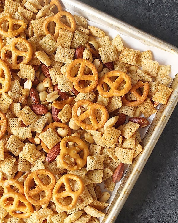 Coconut Oil Chex Mix