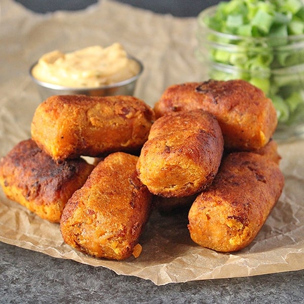 Paleo Sweet Potato Bacon Tots